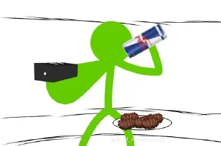 💚 emoji Стикмини Telegram sticker 5 of 7