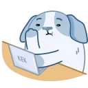 ⌨ emoji Пёс Полтос от @TgSticker Telegram sticker 7 of 48