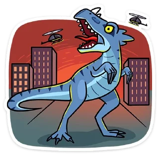 Sticker from Брозавр :: @stickroom