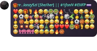 ❤️ emoji . . Чᴀᴛиᴋ ʍᴀɸии ! (прошу, не м pack by @QuotLyBot Telegram sticker 10 of 120