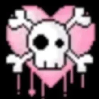 ☠️ emoji Больше стикеров 👉🏻 @stickertg4 Telegram sticker 24 of 120