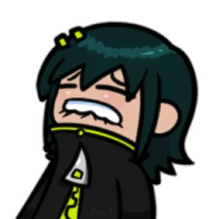 😔 emoji fluorette florette fluorine & others Telegram sticker 9 of 14