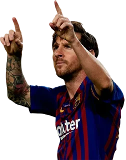 👆 emoji Messi Telegram sticker 14 of 73