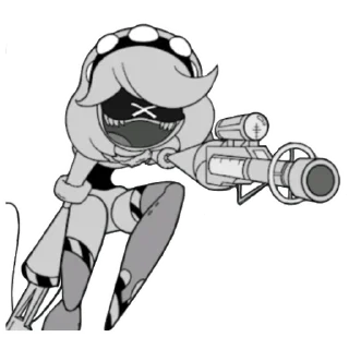🔫 emoji MURDER DRONES Telegram sticker 16 of 45