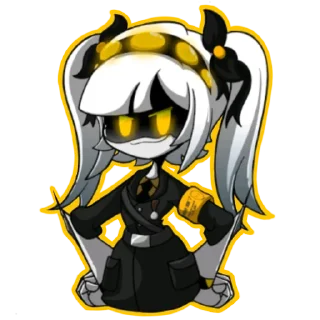 🙂 emoji MURDER DRONES Telegram sticker 8 of 45