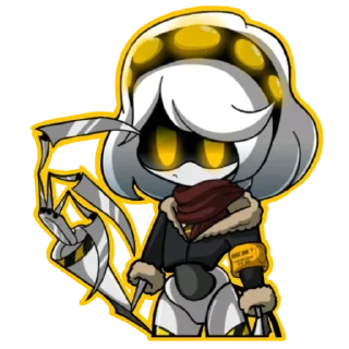 🫤 emoji MURDER DRONES Telegram sticker 7 of 45