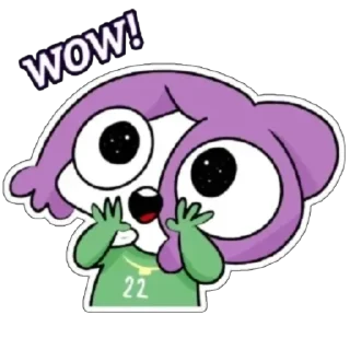 😍 emoji Мирби Telegram sticker 6 of 112