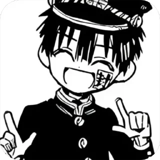 😄 emoji Hanako-kun by @Berrynotberry Telegram sticker 7 of 120