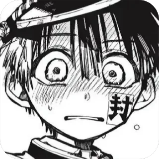 😳 emoji Hanako-kun by @Berrynotberry Telegram sticker 11 of 120