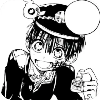 😜 emoji Hanako-kun by @Berrynotberry Telegram sticker 21 of 120