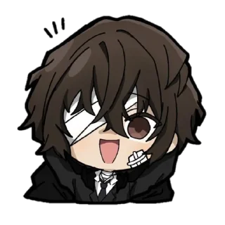😃 emoji BSD x Genshin Chibi Telegram sticker 10 of 40