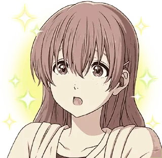 Sticker from @anime_stickerr Форма Голоса