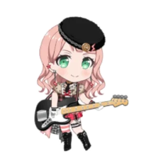 🙂 emoji Химари Уехара от @kurkumushkka 👐 Telegram sticker 10 of 108