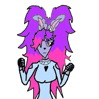 🐰 emoji Star-Bonnie Telegram sticker 5 of 17