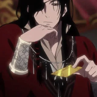 🩸 emoji 🎲Hua Cheng 🎲 @suiheroin Telegram sticker 17 of 30