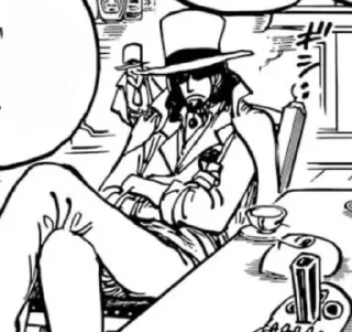 😶 emoji Rob Lucci Telegram sticker 21 of 23