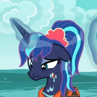 😭 emoji Luna | @MyLittlePony_bots Telegram sticker 20 of 90