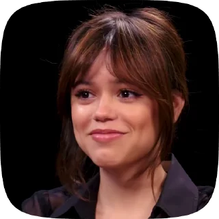 😁 emoji Jenna Ortega ❤️‍🔥 Telegram sticker 6 of 27