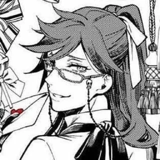 🩸 emoji Grell Sutcliff. 🩸 Telegram sticker 9 of 26