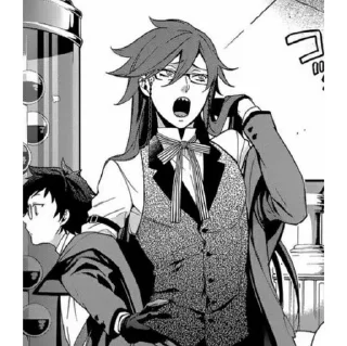 🩸 emoji Grell Sutcliff. 🩸 Telegram sticker 13 of 26
