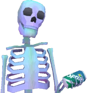 Sticker from Skelly By John Karel [@dont8annadi]