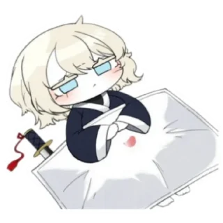 😴 emoji Faust Limbus Company Telegram sticker 22 of 60
