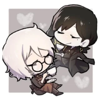 ☕ emoji Faust Limbus Company Telegram sticker 23 of 60