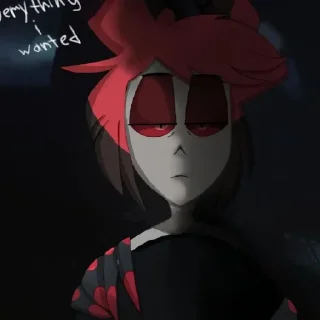 😶 emoji Alastor Telegram sticker 13 of 40