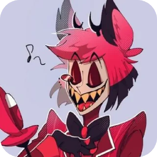 🐦 emoji Alastor Telegram sticker 21 of 119