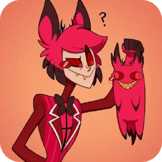 👄 emoji Alastor Telegram sticker 11 of 119