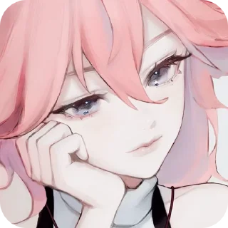 🌟 emoji "[ 🎀 ] << @Stik_Sylvie ᯏ⁺ 💘 𝆹𝅥𝆹𝅥 Telegram sticker 7 of 40