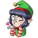 Sticker from Santa's Little Helper