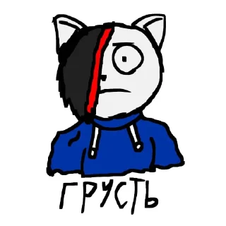🐱 emoji Эмоции мира Telegram sticker 12 of 29