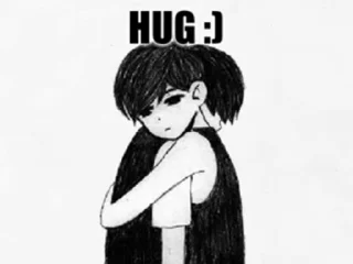 🫂 emoji Omori | @astellees Telegram sticker 19 of 50