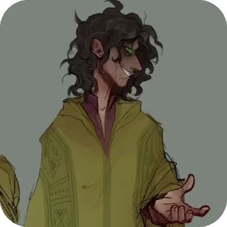 🫥 emoji Бруно. Telegram sticker 5 of 35