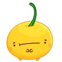 😐 emoji Hot Lemon Telegram sticker 9 of 10