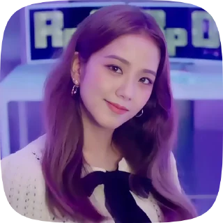 💐 emoji (#💐) Jisoo | Джису ¡! @sstick3rs Telegram sticker 12 of 22