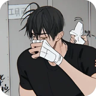 🫥 emoji Хэ тянь Telegram sticker 13 of 14