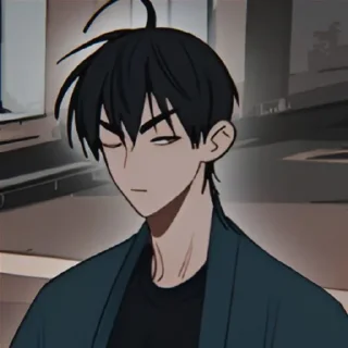 😏 emoji Хэ тянь Telegram sticker 6 of 14