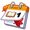 🗓 emoji Desk Calendar | @Gift_Alerts Telegram sticker 9 of 100