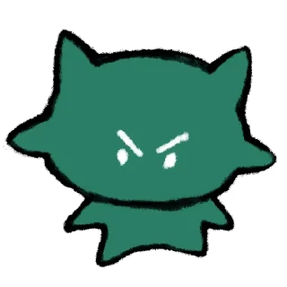 Sticker from tiniest imp @terrarium04