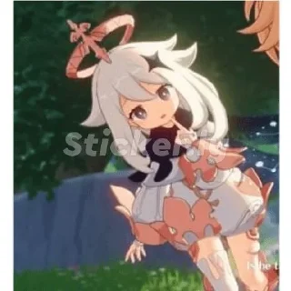 Sticker from Паймон