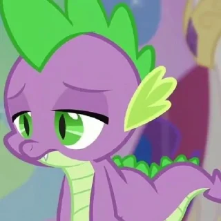 📚 emoji Spike | @MLPstick Telegram sticker 9 of 50