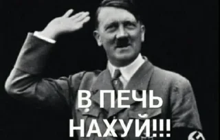 🤣 emoji Нацизм-фашизм: Адик Telegram sticker 7 of 61