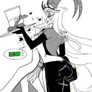 🤭 emoji Lilith Telegram sticker 5 of 52