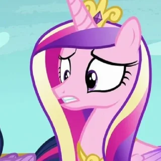 🌌 emoji Princess Cadance | @MLPstick Telegram sticker 19 of 50
