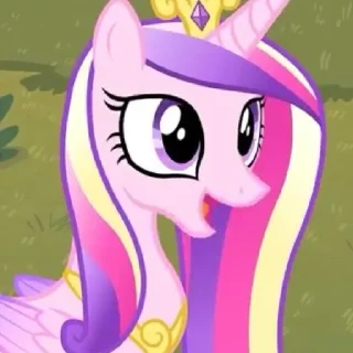 🌌 emoji Princess Cadance | @MLPstick Telegram sticker 5 of 50