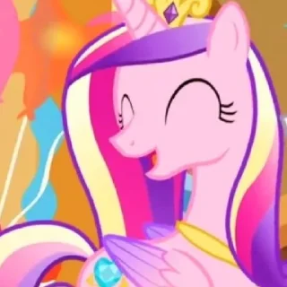 💎 emoji Princess Cadance | @MLPstick Telegram sticker 8 of 50