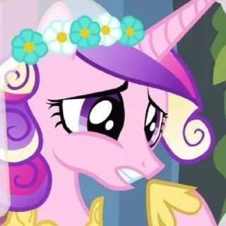 🌌 emoji Princess Cadance | @MLPstick Telegram sticker 1 of 50