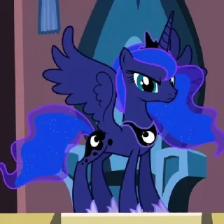 🌑 emoji Princess Luna | @MLPstick Telegram sticker 12 of 50